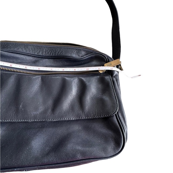 Ralph Lauren Navy Blue Leather Shoulder/Crossbody Purse - Picture 8 of 14